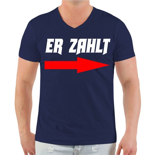 Herren shirt zahlt - t-shirt,