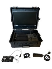 Tragbarer gaming koffer - koffer, mit