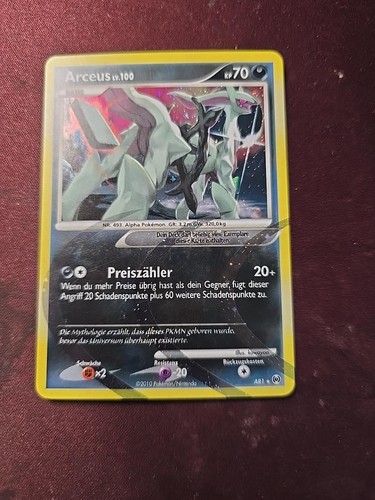 Arceus 100 holo pokemon - holo,