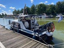 Kajütboot Stahlrumpf