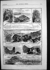 Old 1876 Holiday Resort Jersey Brelades Bay Devils Hole Needle Rock M Victorian