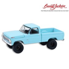 FORD F-100 - Custom Pick up - 1967 - turquoise - Greenlight 1:64
