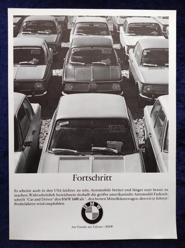 Bmw 160 originale - werbung, aus