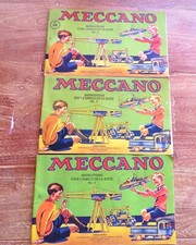 Anleitungen für Meccano Metallbaukasten 2/3/4