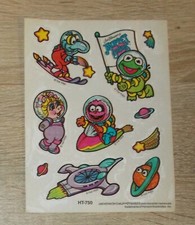 Alter Aufkleber | Sticker Muppet Show MUPPET BABIES Stickerbogen 1989