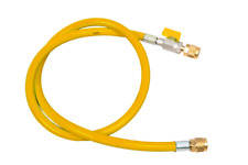 REFCO 4492961 Füllschlauch gelb mit Kugelventil CA-CL-60-Y 1/4"SAE 60"/150 cm