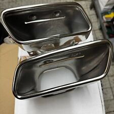 Original Mercedes-Benz Endrohre Auspuffrohre Edelstahl A2214903527+3627 W221