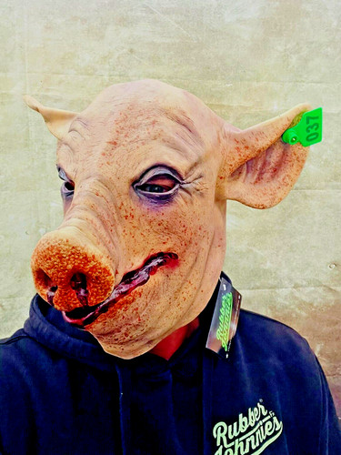 Erwachsene halloween schwein - erwachsene,
