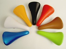 BLB fly saddle Singlespeed Fixie Rennrad Sattel rot orange grün blau braun weiss