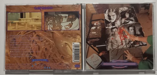 Carcass necroticism metal cd - necroticism,