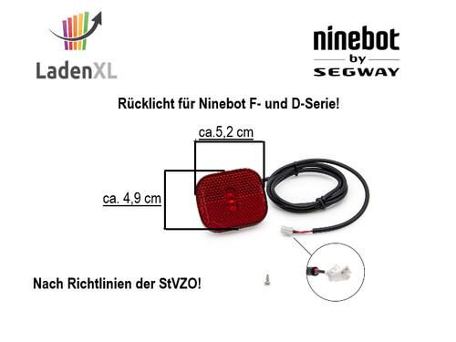 Rücklicht für segway ninebot - rücklicht,