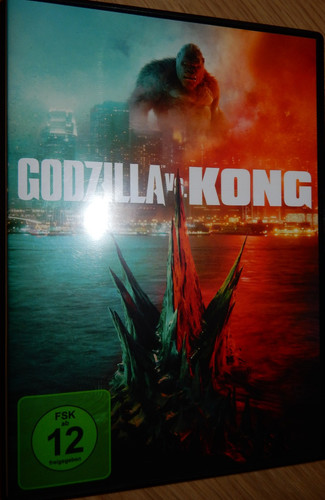 Godzilla kong dvd - kong, das