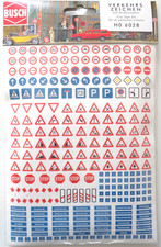 BUSCH 6028 Verkehrszeichen &