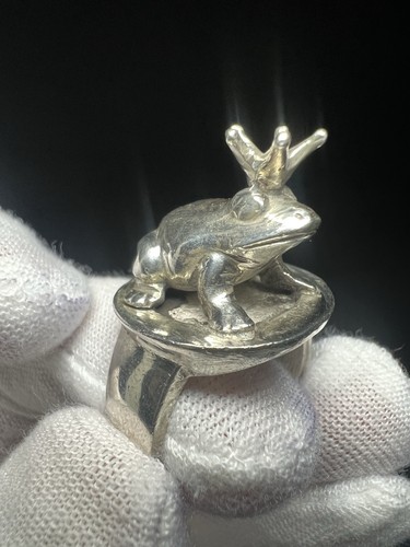 Silber ring froschkönig - silber,