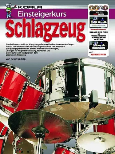 Einsteigerkurs schlagzeug - schlagzeug, |