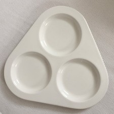 Villeroy & Boch ◎ Platte / Teller mit 3 Vertiefungen ◎ weiß - schön - vielseitig