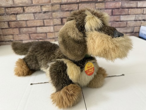 Steiff stofftier hund dackel - steiff,