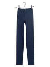 Calzedonia Damen Leggings Stretch Hose Uni Blau Gr. W29/38/M