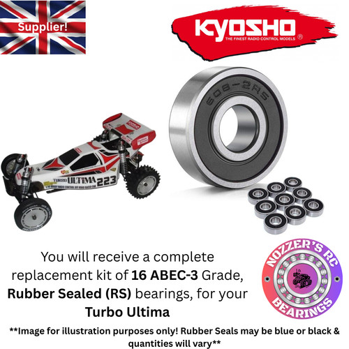 Kyosho turbo ultima kompletter - kyosho,