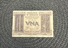 1 Lire Italien Banknote 1939