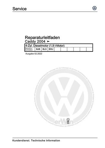Caddy reparaturanleitung - caddy,