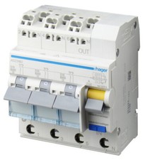Hager FI/LS-Schalter ADZ363D
