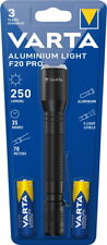 Varta Taschenlampe LED Aluminium Light F20 Pro inkl. 2x AA Batterien 16607
