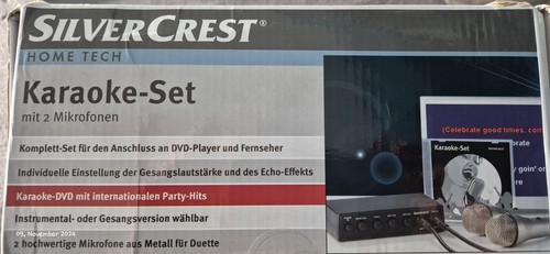 Karaoke set anlage silvercrest - karaoke,