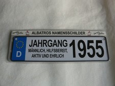 Albatros Namensschilder