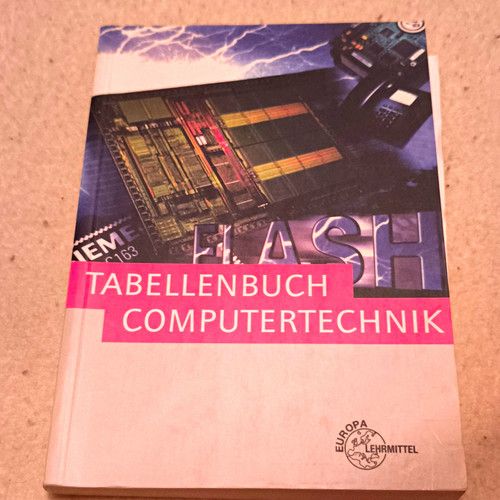 Europa lehrmittel tabellenbuch - europa,