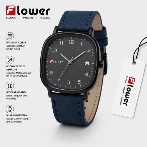 Flower herren uhr geschenk - flower,