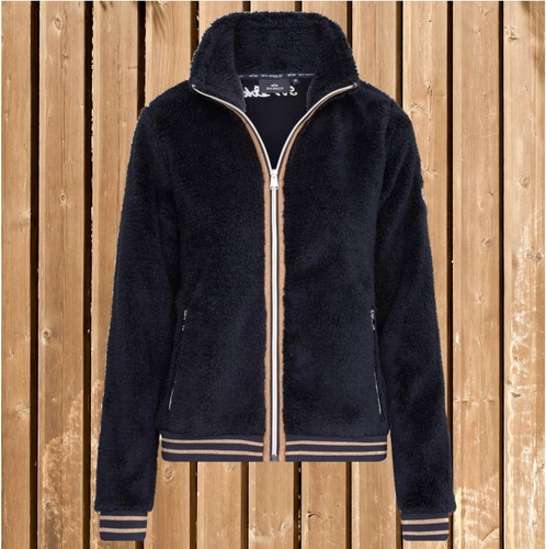 Polo fleece jacke susette - fleece,