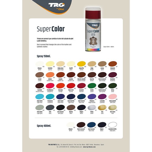 Trg lederfarbspray 150ml dose - trg,