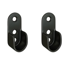 1 Paar Garderobenstangenhalter