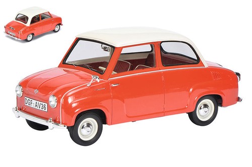Schuco goggomobil 1955 red - goggomobil,
