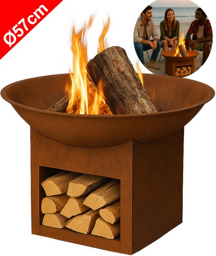 Feuerstelle rost feuerkorb - rost, mit