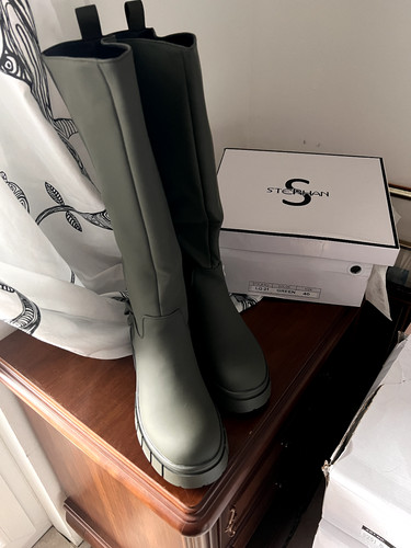 Stephan stiefel green - stiefel,, green-olive