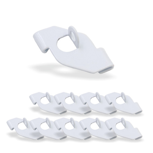 10x deckenclip mit öse für - 10x,