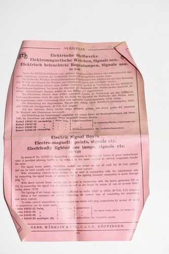 Anleitung für märklin - für,