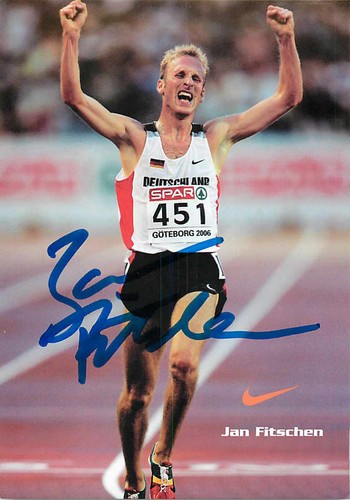 Jan fitschen autogrammkarte - fitschen,