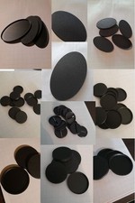 Bases Rund Oval für Tabletop Miniaturen Games Workshop AoS 40k Warhammer HdR