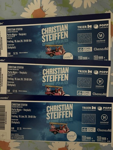 Tickets christian steiffen - 3,