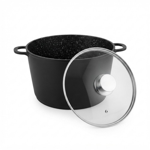 Kochtopf 10l mit glasdeckel - 10l,