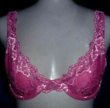NEU* 75 A *TCM Tchibo*Decollete Bügel BH Büstenhalter Spitze Mesh,Fuchsia Azalee