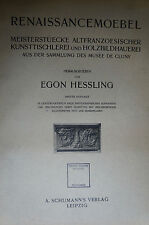Egon Hessling, Renaissancemöbel., Möbel, Renaissance, Musee de Cluny,
