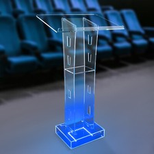 LED Klar Kanzel Rednerpult