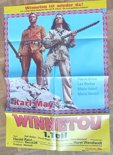 Filmplakat winnetou - filmplakat, a1