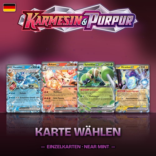 Pokemon karten karmesin - karmesin, &