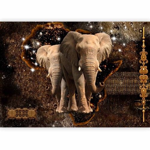 Abstrakt afrika ornament - afrika,