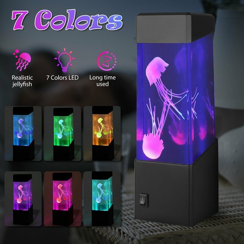 Led quallen lavalampe aquarium - lavalampe,